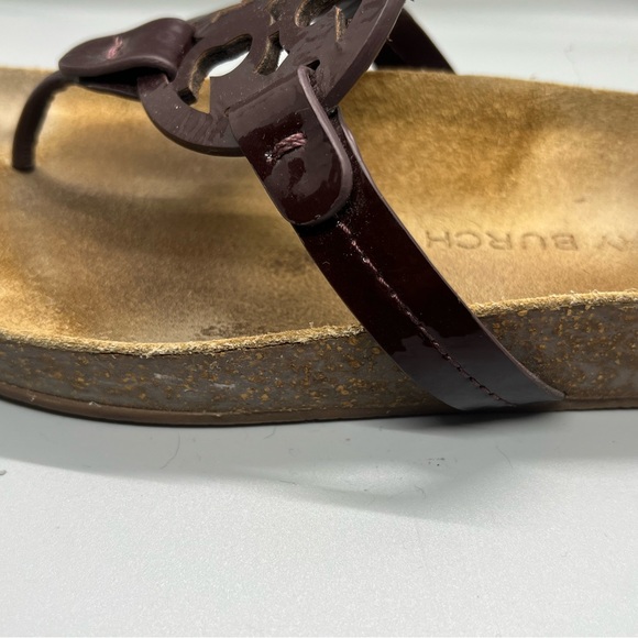 Tory Burch Miller Cloud Sandals Size 7 Brown - Picture 12 of 16
